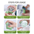 Pet brush, pet massage brush for cats and dogs, multifunctional bath brush with shampoo dispenser, suitable for puppies and cats or other furry pe...