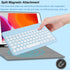 Bluetooth Keyboard and Mouse Combo?Rechargeable keyboard mouse combo?Ultra-Slim Portable Compact Wireless Mouse Keyboard Set for iPad/iPad Pro/iPa...