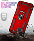 Military Grade Drop Impact for iPhone 14 Case 360 Metal Rotating Ring Kickstand Holder Armor Heavy Duty Shockproof Case for iPhone 14 Phone Case (...