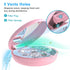 Retainer Case Orthodontic Dental Case, UVC Disinfectant Aligner Case with Vent Holes Mirror, UV Light Denture Box Slim, Retainer Holder Box for Mo...