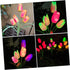 Tulip Lawn lamp Outside Solar Lights Outdoor Lawn Light Garden Stake Light Outdoor Light Ornament Solar Powered Lights Outdoor Lawn Solar Light Li...