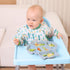 Lictin Long Sleeve Baby Bibs for Boy or Girl,Fully Waterproof Toddler Bibs,2-5 years Neutral Baby Smock for Eating,Reusable Infant Wearable Bibs f...