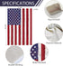 American Flag USA Garden Flag 12x18 Inch Double Sided, Patriotic 4th of July Yard Flag for Independence Day Outdoor House Decorations (1PC,ONLY FL...