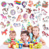 Unicorn Stickers 50pcs, Cute Girls Stickers Pack for Laptop Water Bottle Hydroflask Book Gifts Bag, Vinyl Waterproof Decals Rainbow Unicorn Decora...