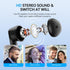 BEBEN 35H Playtime Waterproof Wireless Ear Buds with Type C Charging Case for iPhone Android, Touch Control Stereo Sound Bluetooth Earbuds with Mi...