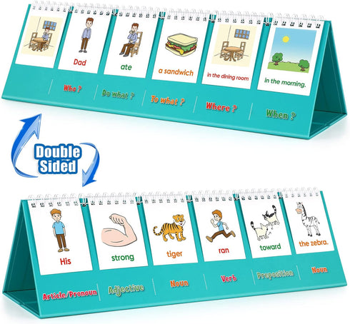 Silly Sentence Building for Kids,Speech Therapy Learn to Read for Preschool Kindergarten 1st 2nd Grade Special Education Classroom Must Have,Homes...