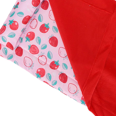 Reptile Sleeping Bag Soft Warm Bearded Dragon Bed Bearded Dragon Blanket Pet Bed with Pillow for Leopard Gecko Small Pet(Red)...