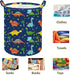 19.7 Inch Dinosaur Round Kids Laundry Clothes Hamper Dino Laundry Basket with Handles,Baby Toys Storage Organizer Bins Laundry Gift Basket for Boy...