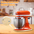 Mixer Sliding Mats for Stand Mixer, Waterproof Kitchenaid Mixer Slider Mat Wood Mixer Mover Mat Slide Pad for Mixer with 5-8 Qt Mixer and Mixer Ap...