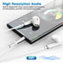 3.5mm Headphones Wired Earbuds for Chromebook Laptop,in-Ear Headset Earphones with HD Mic,Clear Call,Volume Control for Nintendo Switch,MP4/MP3,Sa...