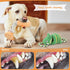 Squeaky Dog Toys, Tug of War Dog Toy for Large Dogs, Plush Puppy Toys with Pull Rope, Interactive Dog Toys for Small, Middle, and Big Dogs, Antelo...