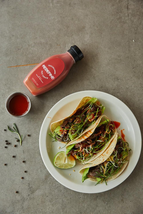 Redefine Gochujang Hot Sauce, Premium Gourmet Hot Sauce with Rich Natural Flavors for Any Occasion, Pleasantly Hot, Vegan, 10.94oz...