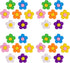 28 Pieces Pack, Flowers Shoes Charms Decorations Different No-Repeat Accessories Wristband Bracelet Girls Boys Teens Kids Birthday Party Favor Gif...