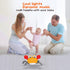 Crawling Crab Baby Toy, Children's Prone time Toy, Automatic Obstacle Avoidance Toddler Interactive Toy with Music and LED Light, Built-in Recharg...