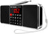 LEFON Multifunction Digital FM Radio Media Speaker MP3 Music Player Support TF Card USB Drive with LED Screen Display and Setting Timing Shutdown ...