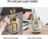 Rotating Pencil Holder, Desk Organizer with Multi-Compartment Design-Stylish, Functional Storage Solution for Home Offices, Classroom, Art Supplie...