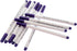 12 PACK Disappearing Ink Marking Pen, Air Water Erasable Pen/ Fabric Marker/ Temporary Marking/ Auto-Vanishing Pen for Cloth (Purple)...