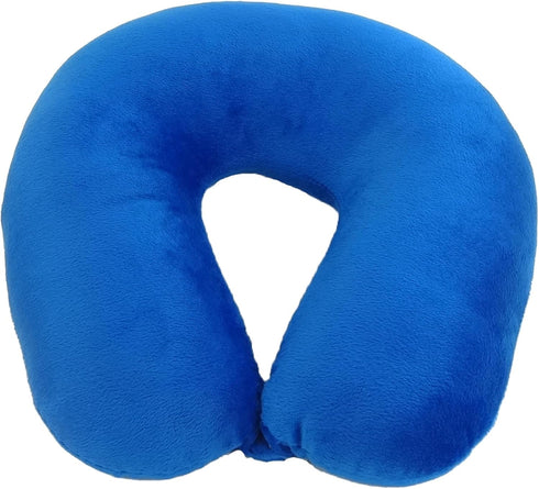 Wolf Essentials Adult Cozy Soft Microfiber Neck Pillow for Travel – Compact, Machine Washable - Perfect for Airplane, Car, or Home Use - Filled an...