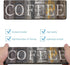 Rustic Farmhouse Kitchen Decor Sign Printed Wall Hanging Coffee Bar Plaque by 16x5 inches...