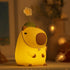 Attivolife Capybara Night Light for Kids, Cute Animal Soft Silicone LED Lamp with Dimmable and Timer, Portable Rechargeable Bedroom Bedside Table ...