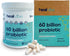probiotics 60 Billion CFU, 30 Count, 10 Strains, 99.5% Biodegradable Plant-Based Plastic and Paper Packaging, Organic Prebiotics, Professional Gra...