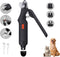 2-in-1 Dog Nail Grinder & Dog Nail Clippers Trimmers for Large Medium Small Dogs Cats Pets Claw Trimmer Quick Sensor and Safety Guard USB Recharge...