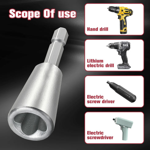 Wire Twisting Tool,Wire Twister Wire Connector,New Wire Twister Tool for Drill,Wire Nut Twister,Wire Stripping and Twisting Tool for Power Drill,C...