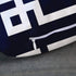 Emvency Throw Pillow Cover Cute Preppy Navy Blue Greek White Key Girly Decorative Pillow Case Home Decor Square 20 x 20 Inch Pillowcase...