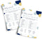 Paper Clever Party Navy and Gold Baby Shower Games - Royal Prince Animal Matching Game - Fun Gender Reveal Activity for Guests - Twinkle Little St...