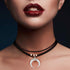Hicarer 8 Pieces Black Faux Leather Choker Necklace for Women 15 Inch Adjustable Choker Necklaces for Women Leather Classic Gothic Chokers Women G...