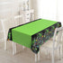 Domgoge Video Game Plastic Table Cloth for Parties Disposable Green Tablecloth Waterproof Game Theme Table Cover 54 x 108Inch Birthday Gaming Part...