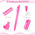 60 Pieces Baby Shower Pens It's a Girl 1.0 mm Ballpoint Pen with Black Ink Retractable Writing Pens for Guests Friends Baby Shower Gender Reveal P...