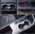 TOPINSTALL Accessorize Interior Mats Compatible with 2018-2024 Toyota Camry Accessories, Non-Slip Cup Holder Mats Door Pocket Pads Center Console ...