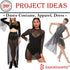 Power Mesh Fabric | 2 Yards | 60" Wide | 4-Way Stretch, 10% Spandex | by The Yard | Lightweight, Sheer (Nude)...