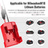 Power Wheels Adapter for Milwaukee M18 Battery with Wire Harness Connector Compatible with Fisher-Price 12 Volt Power Wheels, 12AWG Wire with 40A ...