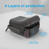 DigiCharge Action Camera Carrying Case for GoPro Hero12 Hero11 Hero10 Max Hero9 / DJI Osmo Action 3 / Hero8 HERO 12 11 Mini 10 9 8 FUSION Akaso EK...