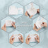 BENECREAT 20 Pack White Kraft Paper Boxes with Clear Window 3.6x3.6x1.4 Gift Packaging Boxes for Bakery Cookies Cake Candy Wedding Party, Mother's...