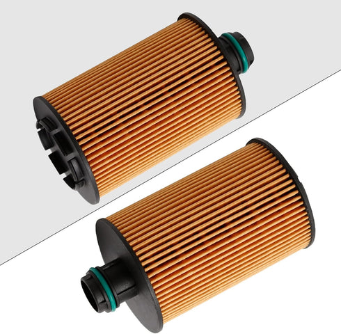 68229402AA Engine Oil Filter with O-ring Element Replacement for Ram 1500 Jeep Grand Cherokee2014-2020 for 68109834AA(3Pcs)...