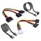 SATA Cable and SATA Power Splitter Cable SSD/SATA III Hard Drive Connection Cables for SATA SSD HDD CD Driver CD Writer...