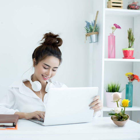 CLAYFLAG - Flower Frog, Handmade Floral Arrangement Ceramic Holder, Eco-Friendly Frogs for Flower Arranging(2.76") (Green)...