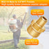 Boltigen M22 x 1/4NPT Pressure Washer Adapter, 2PCS M22 to 1/4 NPT Pressure Washer Coupler, 1/4" Male to M22 Male Adapter, M22 Pressure Washer Hos...
