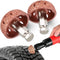 2PCS Tungsten Steel Grinding Head, Tire Buffing Wheel, 70 Coarse Grit Buffing Wheel for Tire Repair?9mm/0.35in Linking Rod Thread?...