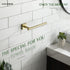KOKOSIRI Bathroom Towel Bar Gold Hand Towel Holders Wall Mount Toilet Kitchen Cabinet Paper Holder Stainless Steel Bath Accessories, B3008BG...