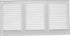 Vent Systems 12'' x 6'' Inch White Air Vent Cover Metal Air Return Grill with Built in Pest Guard Screen HVAC Vent Cover for Home Improvement Vent...