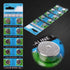 Cotchear 10Pcs AG13 LR44 Batteries 357A L1154 Battery 1.5V 357 S76E G13 LR1154 SR44 Alkailine Button Cell...