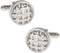 Silver Button Cufflinks...