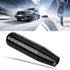 YOUTHINK Universal Shift knob, Black Aluminum Alloy Car Gear Shift Knob Handle for Manual Transmission Vehicle...