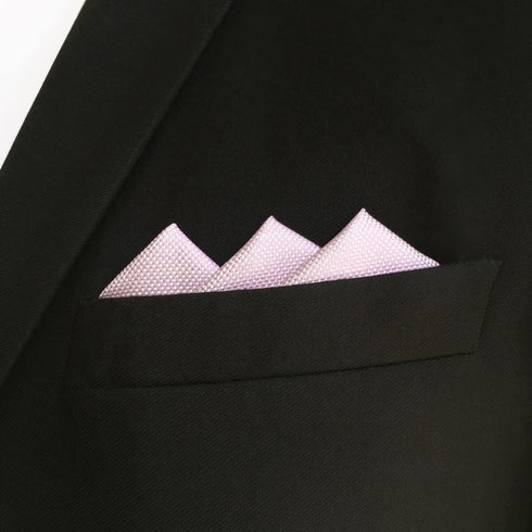 S&W SHLAX&WING Neckties for Men Colours Tie Blush Rose Gold Pink Solid Colors Matching Pocket Square...