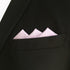S&W SHLAX&WING Neckties for Men Colours Tie Blush Rose Gold Pink Solid Colors Matching Pocket Square...