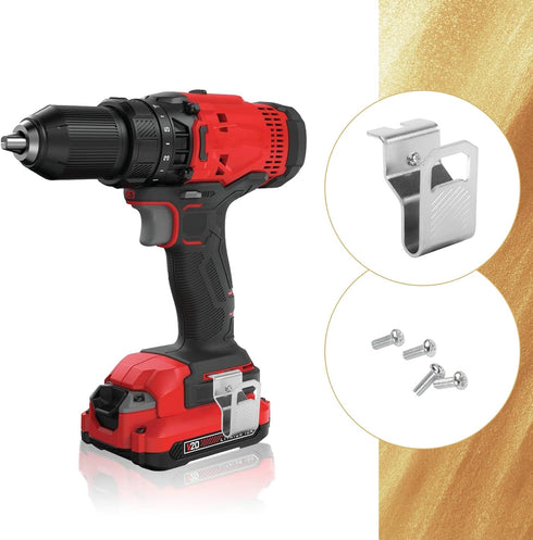 Replacement Craftsman Cordless Drill Clip N597001, for Power Tool Cordless Impact Accessories Locking Drill Clip, fit for Craftsman Drill Clip - 4...